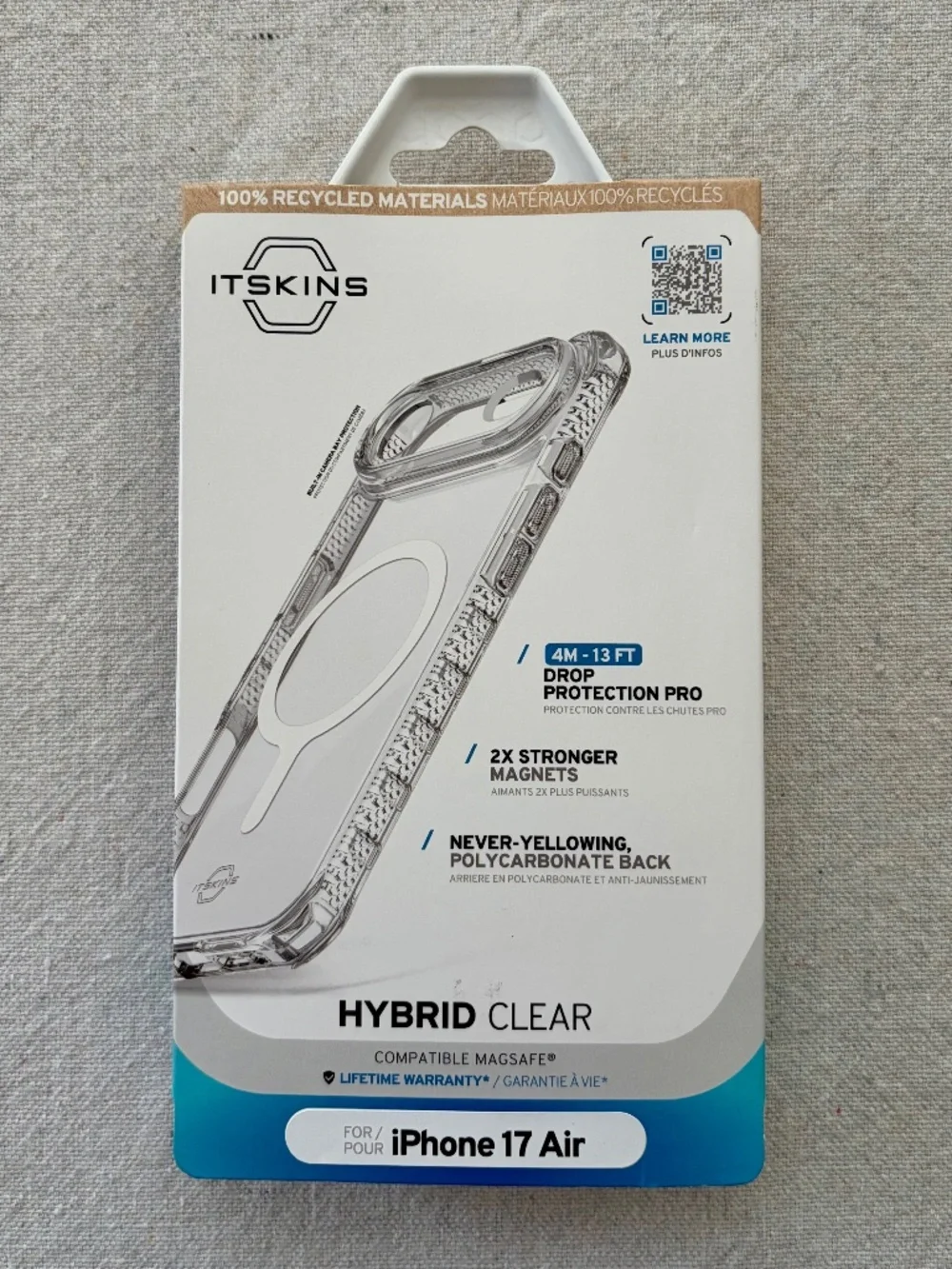 iPhone Air (17) IT Skins Hybrid Clear heavy-duty phone case